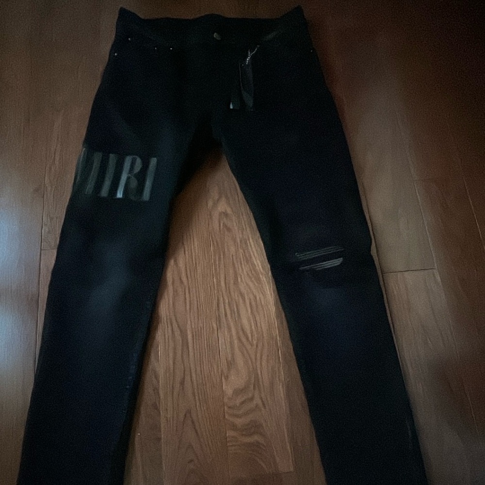 Authentic denim, amiri jeans camo, size 33 rarely worn